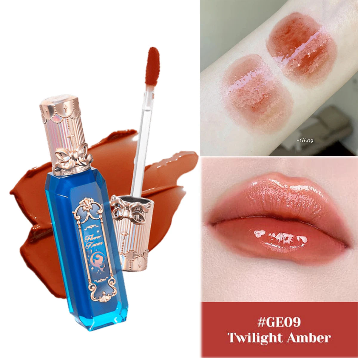 Flower Knows Lip Gloss - Vegan Hydrating Tinted Lip Oil
