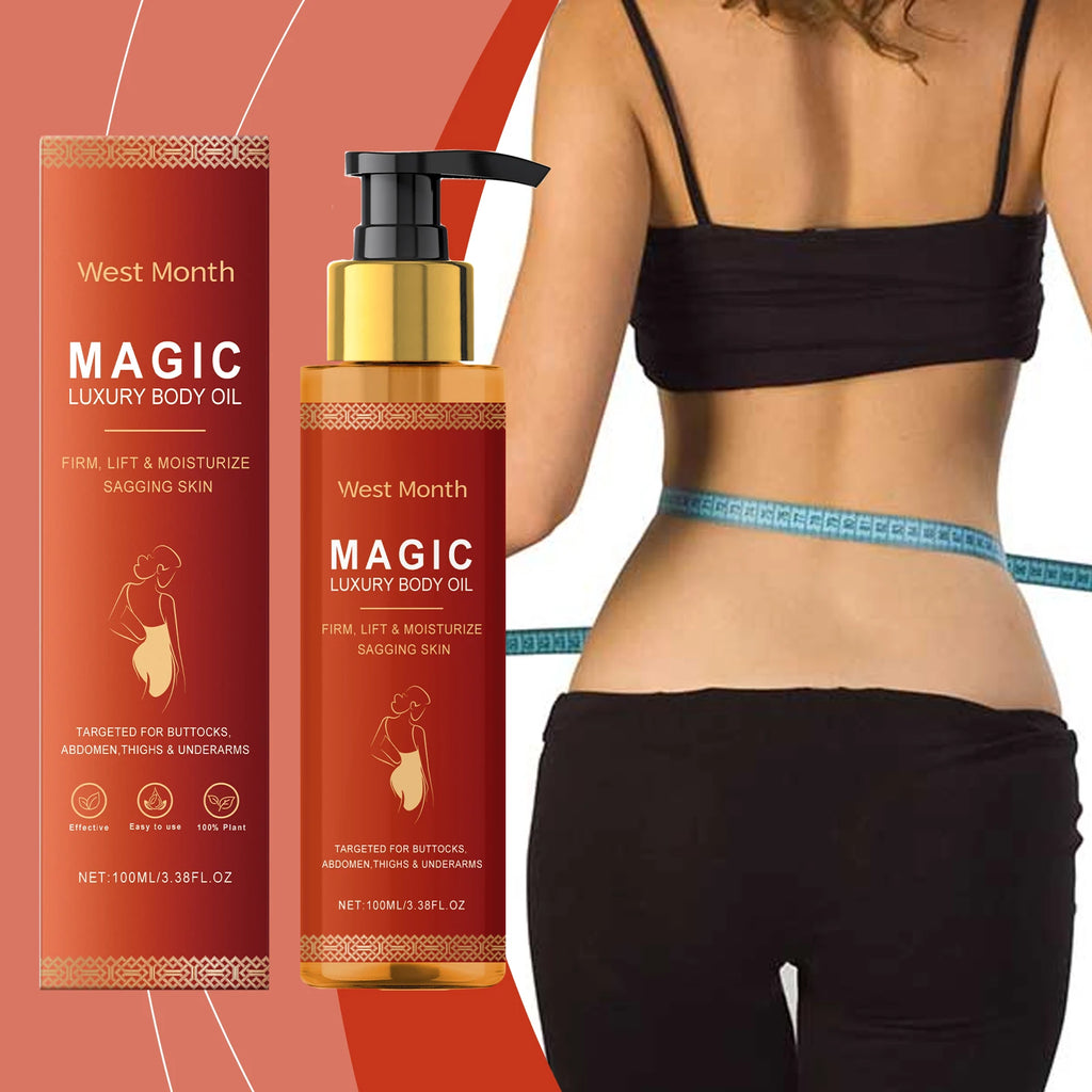 West Montr Body Tightening Moisturizing Oil and Moisturizing Oil Moisturize Soft and Tightening Skin Daily Care Nourishing Oil