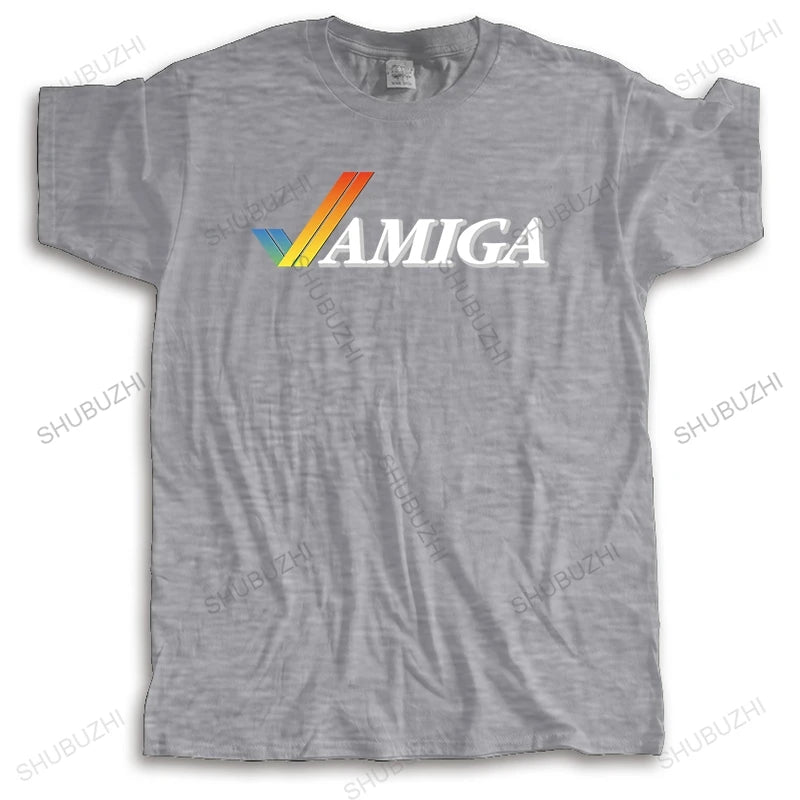 New Arrive Tee-Shirt For Men Summer T-Shirt Men O-Neck  Commodore Amiga Top Tees Unisex Teeshirt Brand Clothing