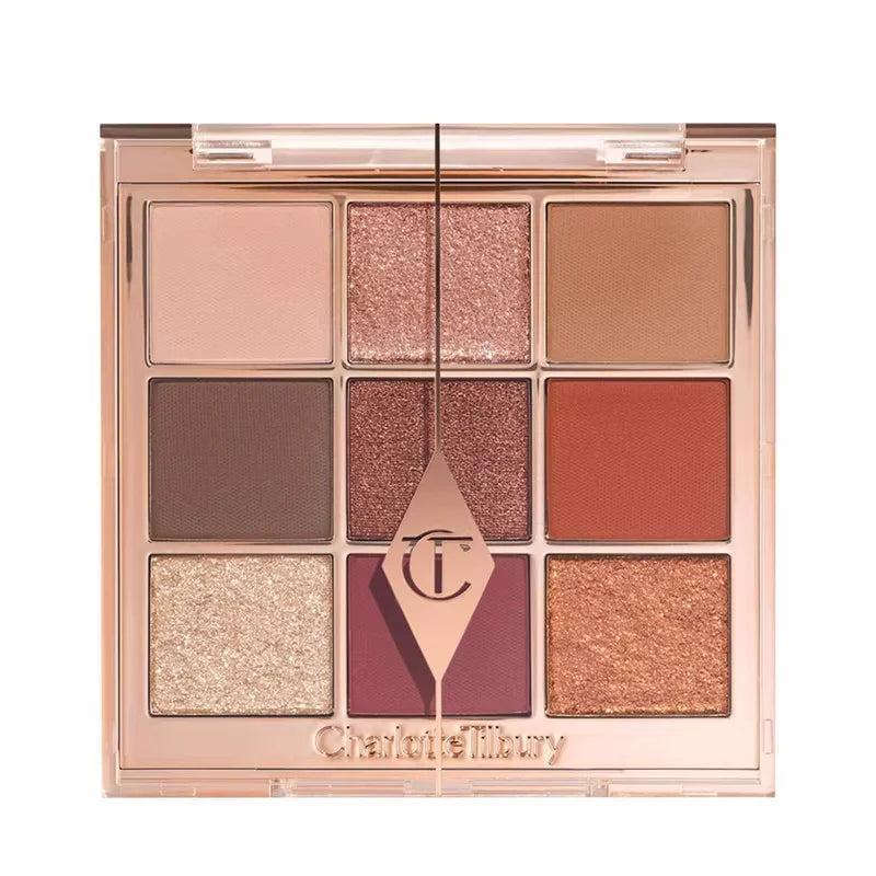 Fashion Ct Portable Matte Eyeshadow Palette Nine Color Easy To Apply For Women Everyday