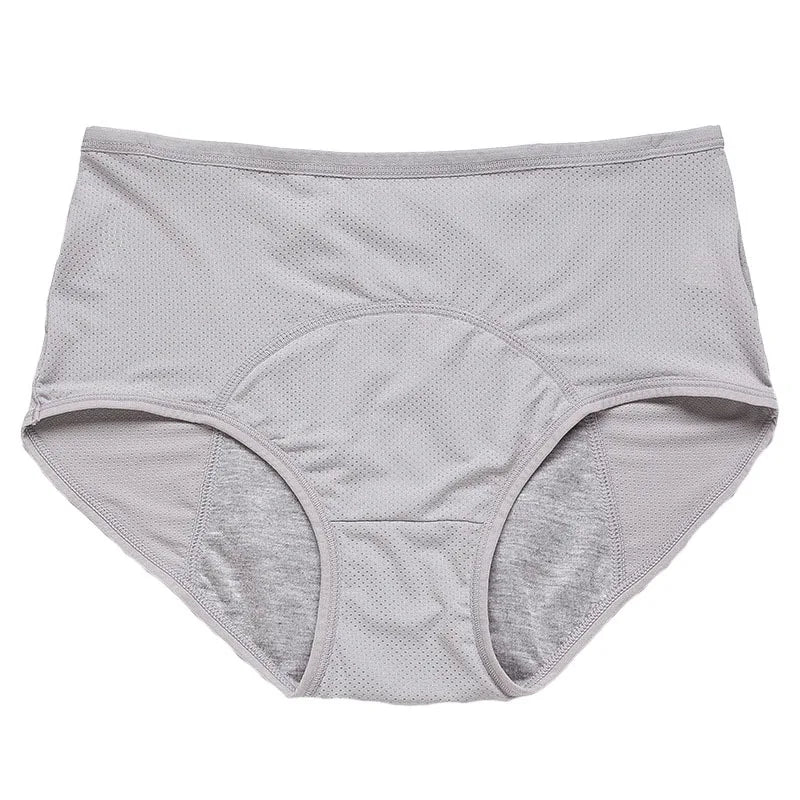Leak Proof Menstrual Panties Plus Size L-8Xl Underwear Period Physiological Pants Women'S Waterproof Briefs Female Lingerie