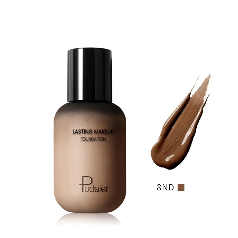 Full Coverage Foundation Base Cream Mineral Waterproof Concealer For All Skin Types, No Cracking, No Drying