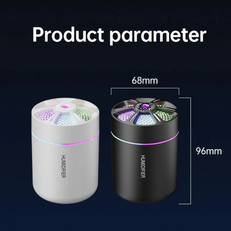 Aroma Diffuser Air Humidifier - 180ML Essential Oil Diffuser LED