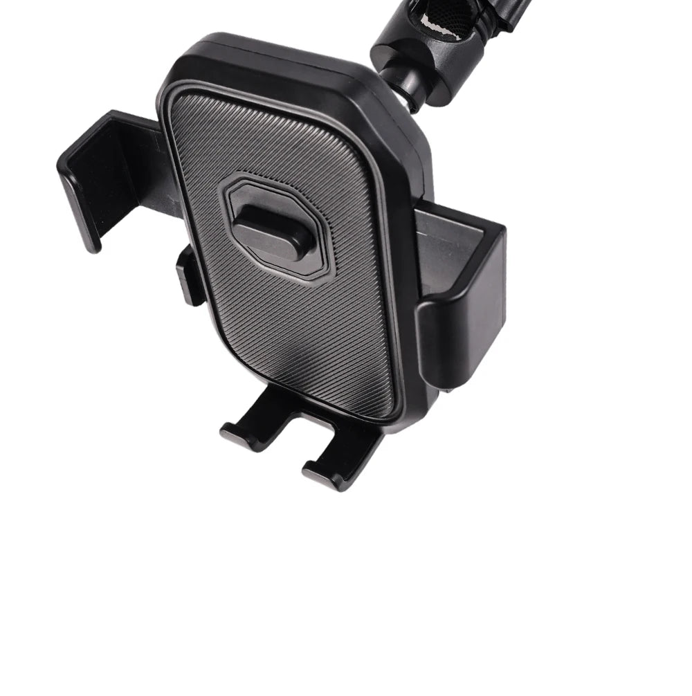 Bicycle Phone Clip Rearview Mirror Motorcycle Holder Rotating Knob Locking Mechanism Stability Enhancement Riding NavigationTool