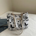 Trendy Large Capacity Women Shoulder Bag PU Leather Animal Printing Crossbody Bags Casual Style School Bag Tote Bag Girls