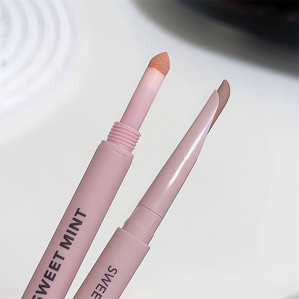 Double-end Lying Silkworm Eyeliner Pencil Diamond Glitter Matte Aegyosal Pen Brightening Cream Shadow Highligher Eye Makeup