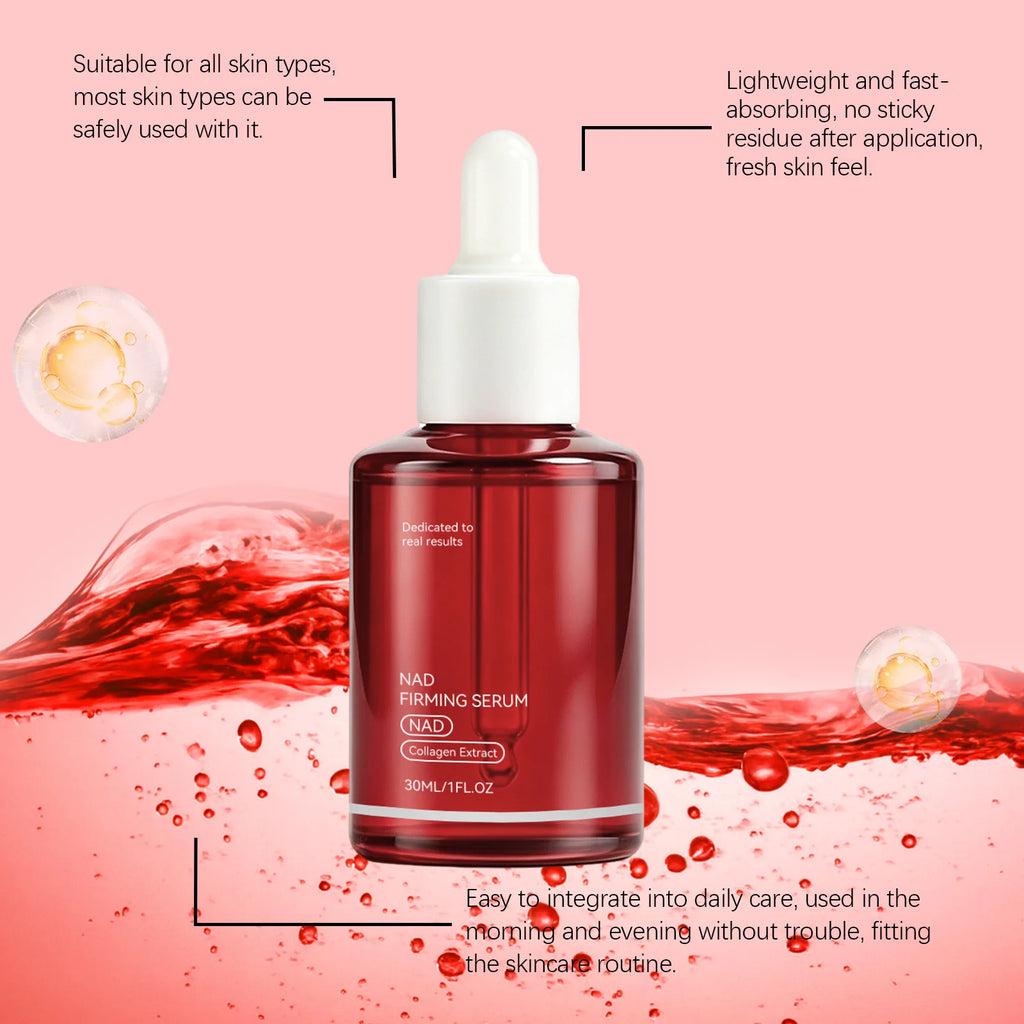 NAD+ Firming Facial Serum with Collagen Extract & Peptides, 30ml