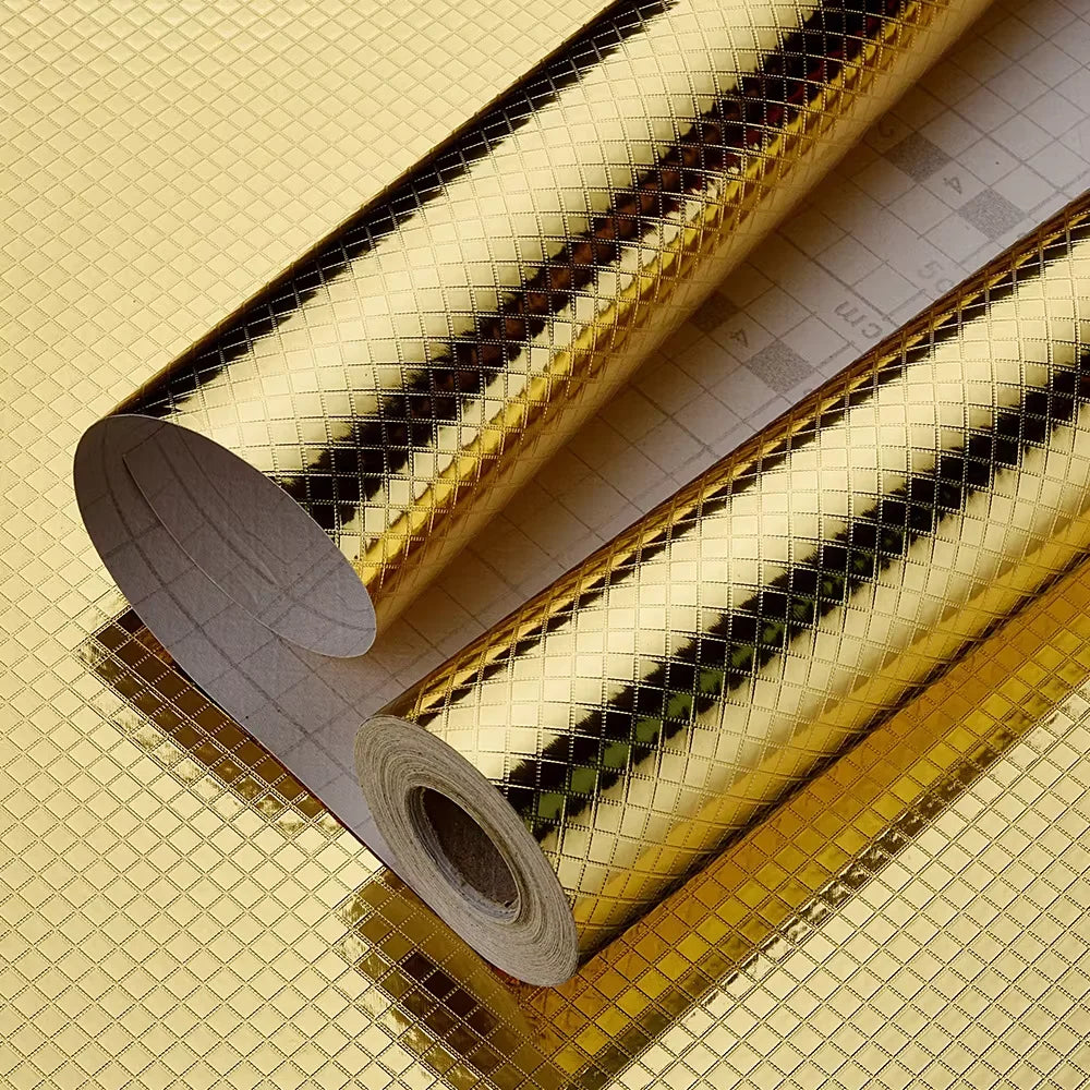 Pegatinas de pared de cocina resistentes a altas temperaturas, pegatinas a prueba de aceite, impermeables para gabinetes, estufas, papel de aluminio