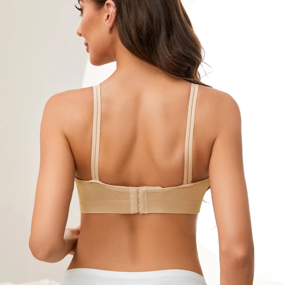 Wirefree Nursing Bra Maternity Bras Pregnancy Clothes Prevent Sagging Breastfeeding Women's Breathable Bra