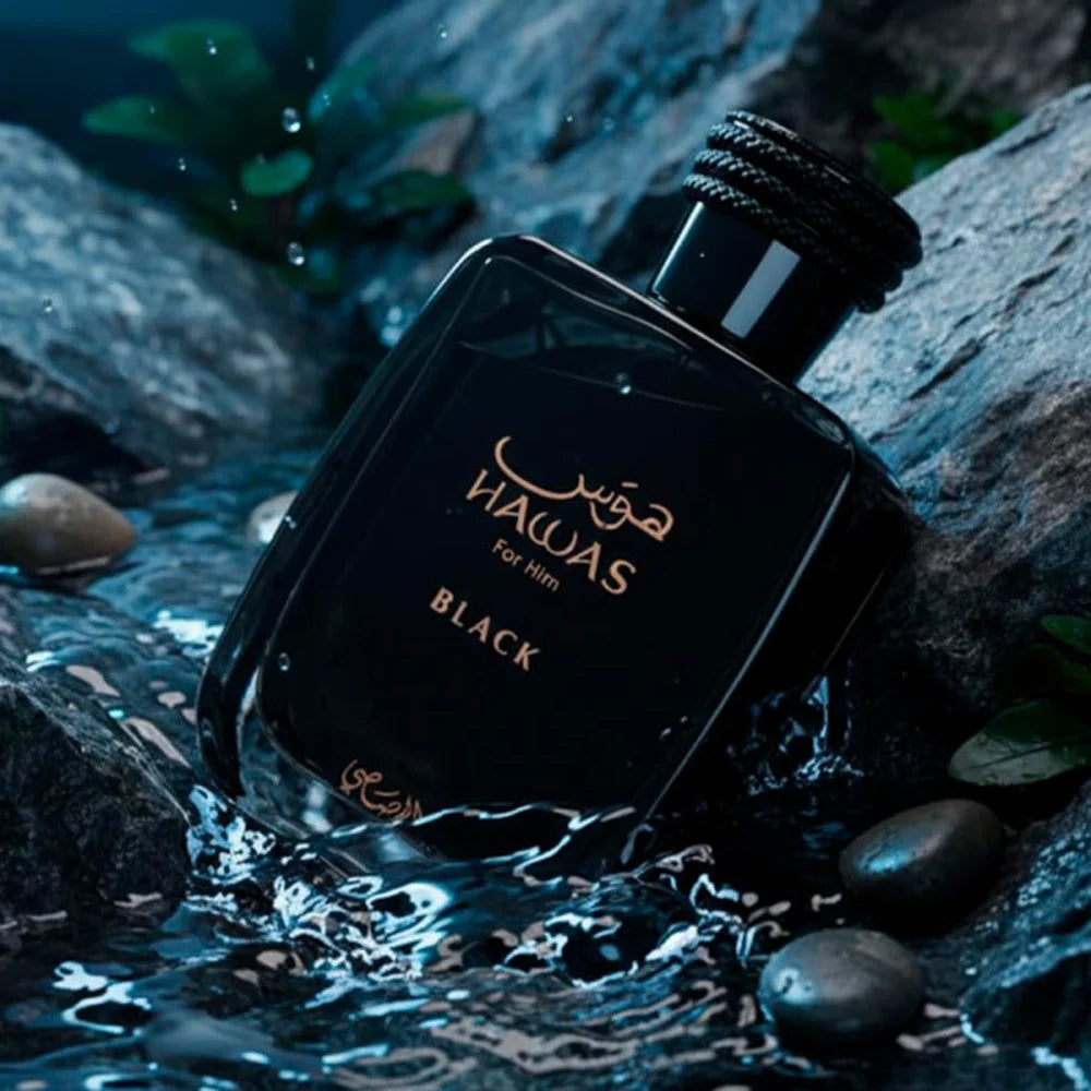 Al Haramain Hawas Ice Eau De Parfum for Unisex, 100ml