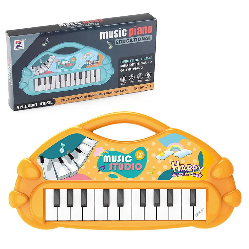 13-Key Portable Electronic Piano Toy - Educational Musical Instrument