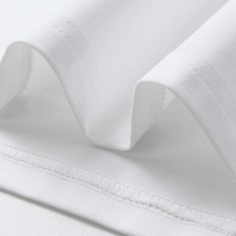 2025 New Men's Korean Casual Cotton Short Sleeved Round Neck T-shirt Summer Fashionable and Comfortable Versatile Top