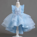 Kids Clothing Children Pageant Wedding Birthday Party Dress Princess Tuxedo Ball Gown Flower Girls' Trailing Dresses