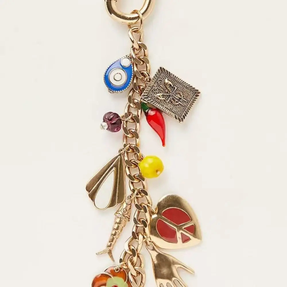 Stylish Lanyard Letter Beaded Keychain Beaded Star Turkish Evil Eye Pendant Aesthetic Charm Tassel Key Chain Girls Gifts