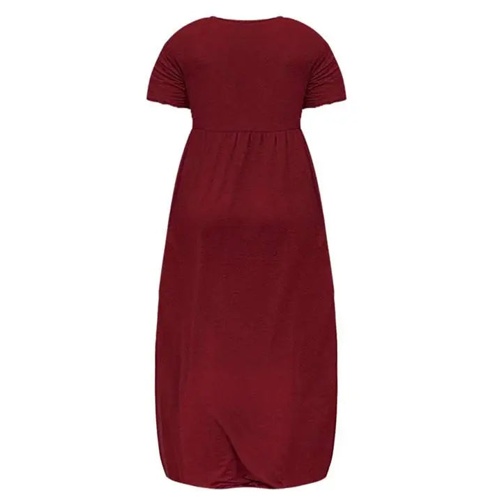 Summer Long Casual Dresses Women High Waist Street Style H Version Cotton Linen Skirt Big Size Female Fashionable Gown