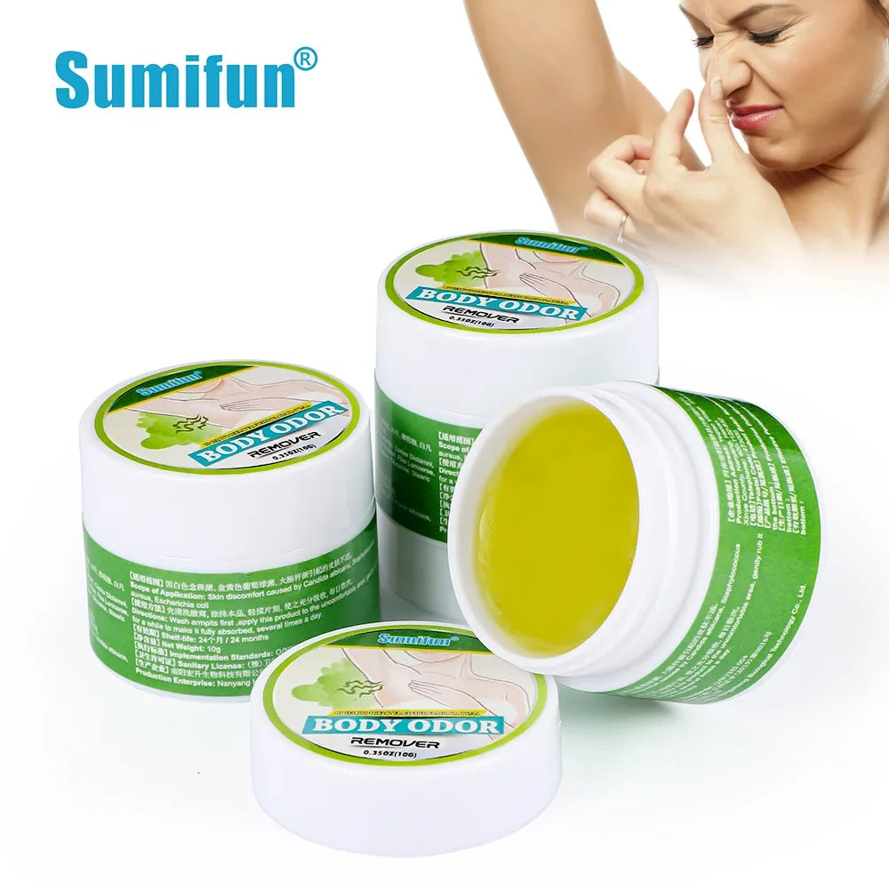 Underarm Deodorant Cream - Herbal Antiperspirant for Body Odor 10g