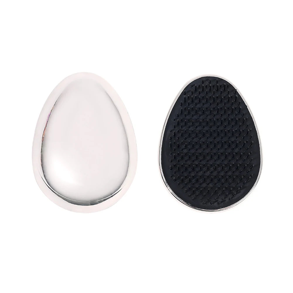Electroplating Magic Hairbrush Detangling Anti-Static  Scalp Massage Comb Portable Exfoliating Hairdressing Styling Tools