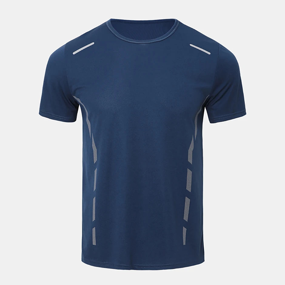 6/4 Pcs Men's Summer Multicolor Quick-drying Sports Short-sleeved Youth Running Fitness Basketball Football Breathable T-shirt