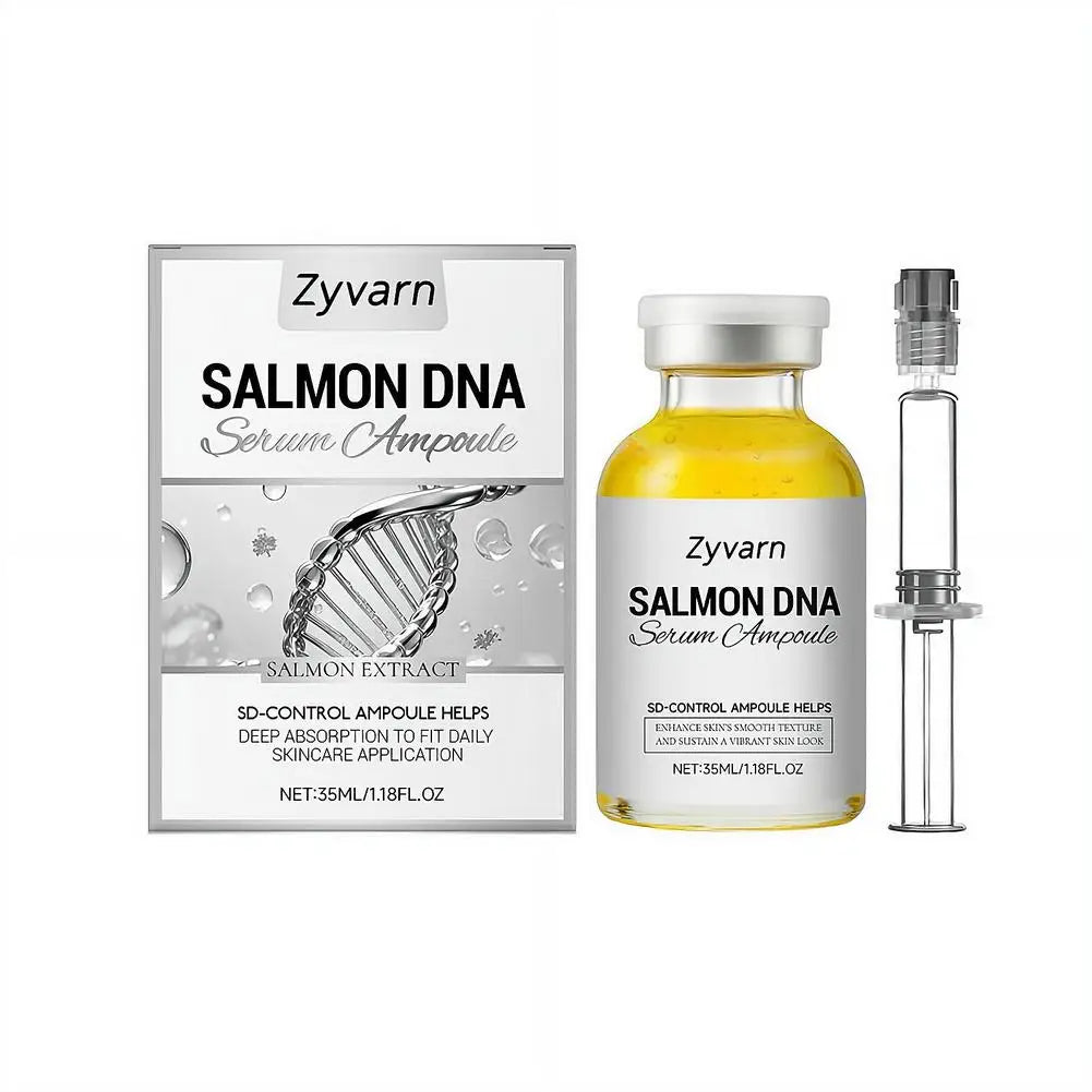 2/1pcs Salmon Dna Moisturizing Face Serum Ampoule Essence, Pdrn Daily Skincare Deep Moisturizing  Radiant Facial Skin Soothing