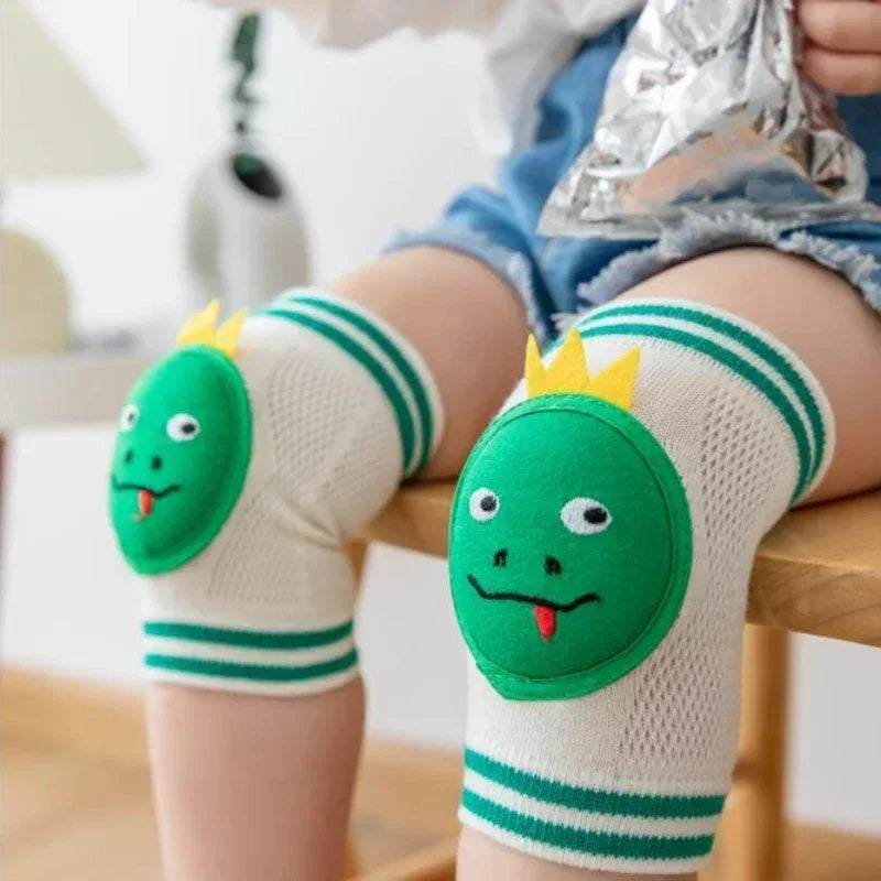 Summer Children Knee Pads Baby Crawling Learning To Walk Anti Leg Pads Baby Knee Pads Elbow Pads