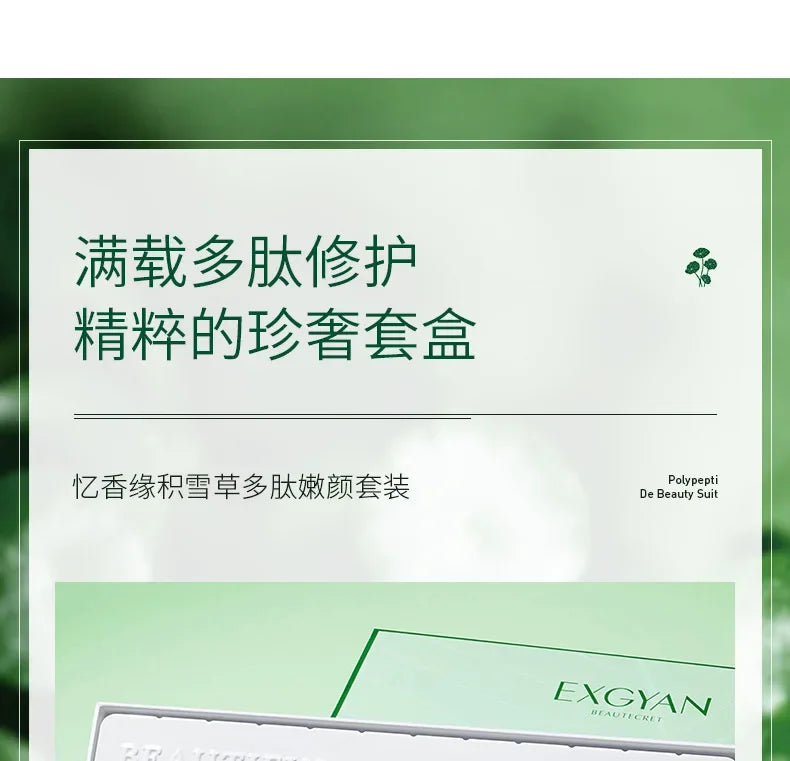 Centella Asiatica Polypeptide Skin Care Set Aloe Moisturizing Oil-controlling Face Serum Cream Lotion Set Ascorbic Acid Essence