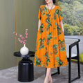 New Fashion Casual Summer Dress For Women Ladies O-Neck Print Short Sleeve Dress plus size Women Clothing