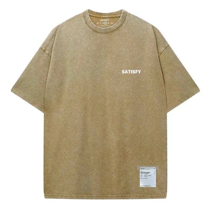 Satisfy MothTech Muscle T-Shirt - Men's Distressed Cotton Blend