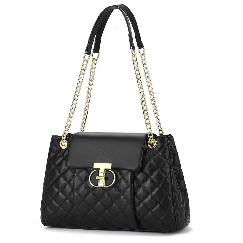 Luxury Brand Designer Women'S Handbag Large Capacity Classic Shoulder Bag Fashionable Casual Crossbody Bag Commuting Tote Bag