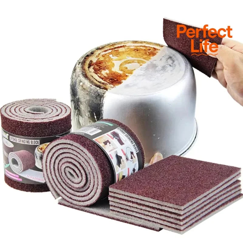 Kitchen Brush Magic Melamine Carborundum Eraser for Pan Pot Dish Kitchen Utensils Household Cleaning Items