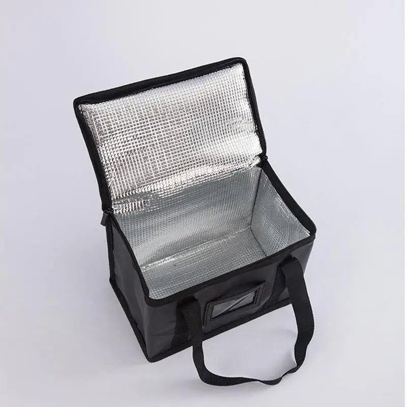 16/28/50/70L Insulated Thermal Cooler Bag Insulation To Keep Cold Large Capacity Portable Lunch Bag Zip Picnic Tin Foil Food Bag