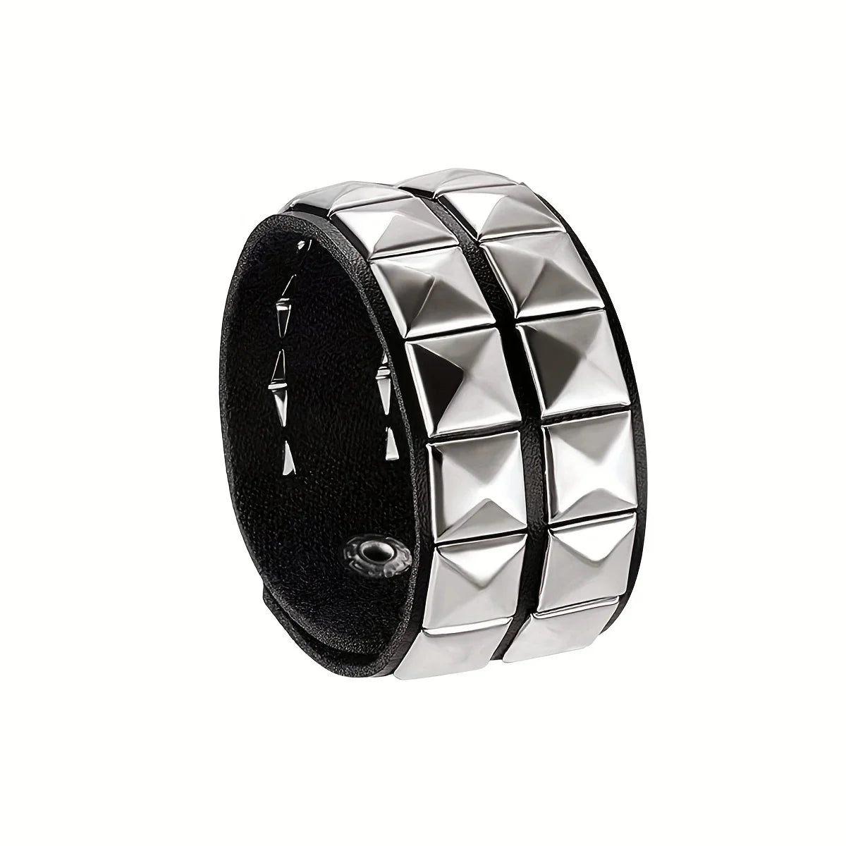 New Punk Hip-Hop Gothic Nail Bracelet Rivets Casual Couple Bracelet Party New Year's Christmas Valentine's Day Birthday Gift