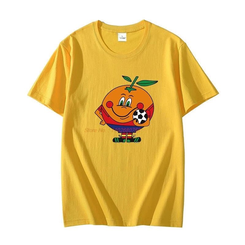 Spain 82 Graphic T-Shirt - Men's Cotton Oversized Short Sleeve Tee