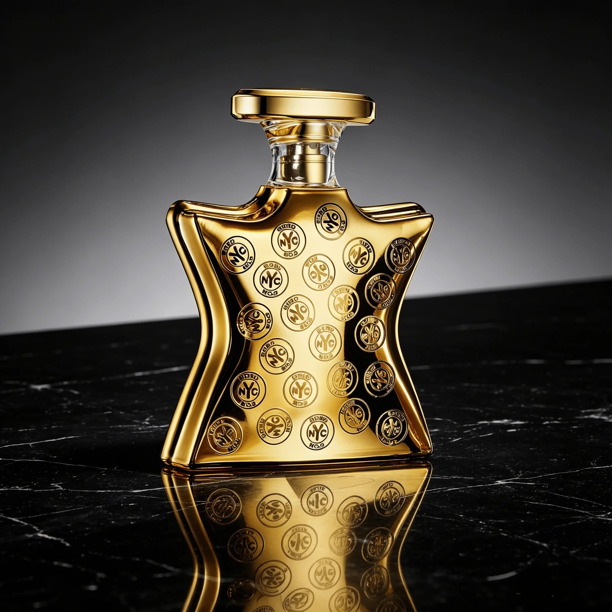 Bond No.9 NYC Greenwich Village EDP Perfume For Unisex Crisp Fresh Herbal Green Leaf Floral Earthy Woody Aroma Long Lasting Matte Turquoise Star Shaped Bottle With Gold Circular Badge Daily Outdoor Summer Travel Present