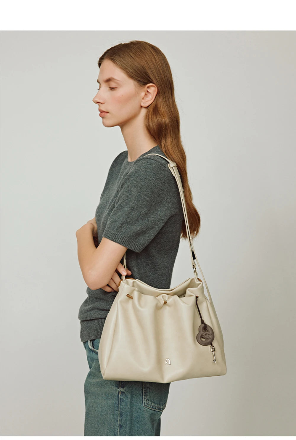 LA FESTIN Original Brand Women's Bag 2025 New Fashion Leather Shoulder Bag Lady Handbag Large Capacity Bag Crossbody Bag