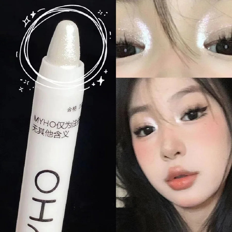 Lying Silkworm Pen Monochrome Brightening Highlight With Flash Eye Shadow Pen