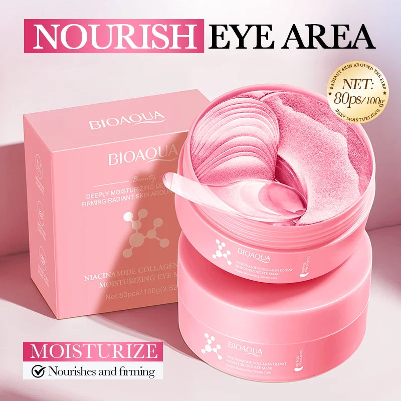 Niacinamide Collagen Eye Mask Patches - 80 Pieces