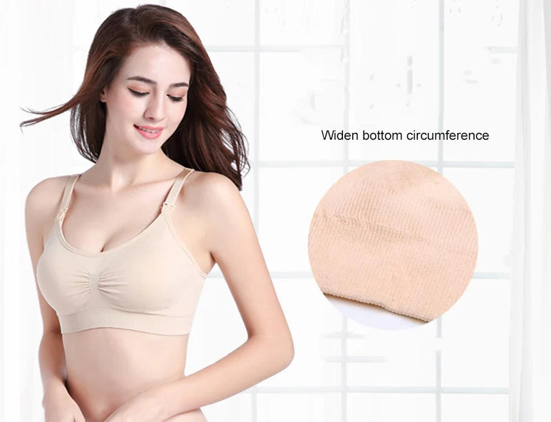 Hand Free Pumping Nursing Bra Breastfeeding Maternity Bras Women For Breast Special Underwear Pregnancy Clothes Can Wear All Day