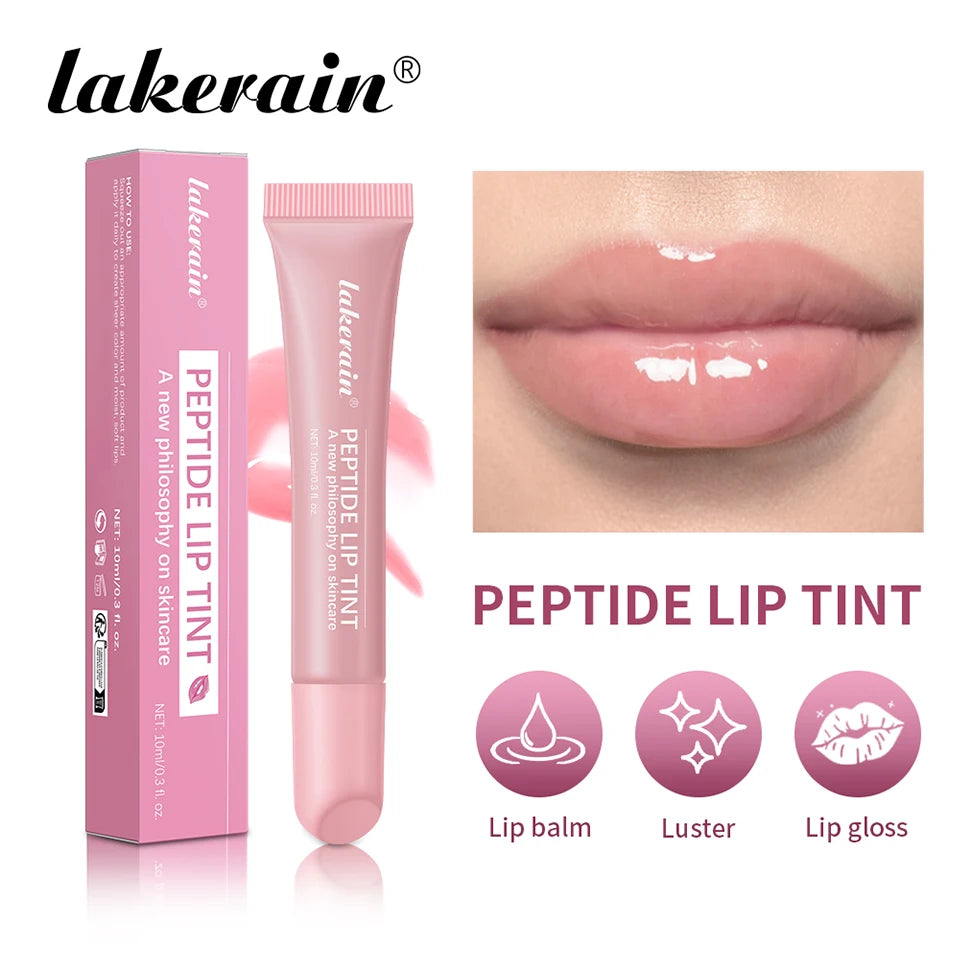 Soft Tube Lip Balm Long-lasting Moisturizing Lipstick Transparent Color Lip Glaze Makeup For Women Cosmetics 4 Colors Lip Care
