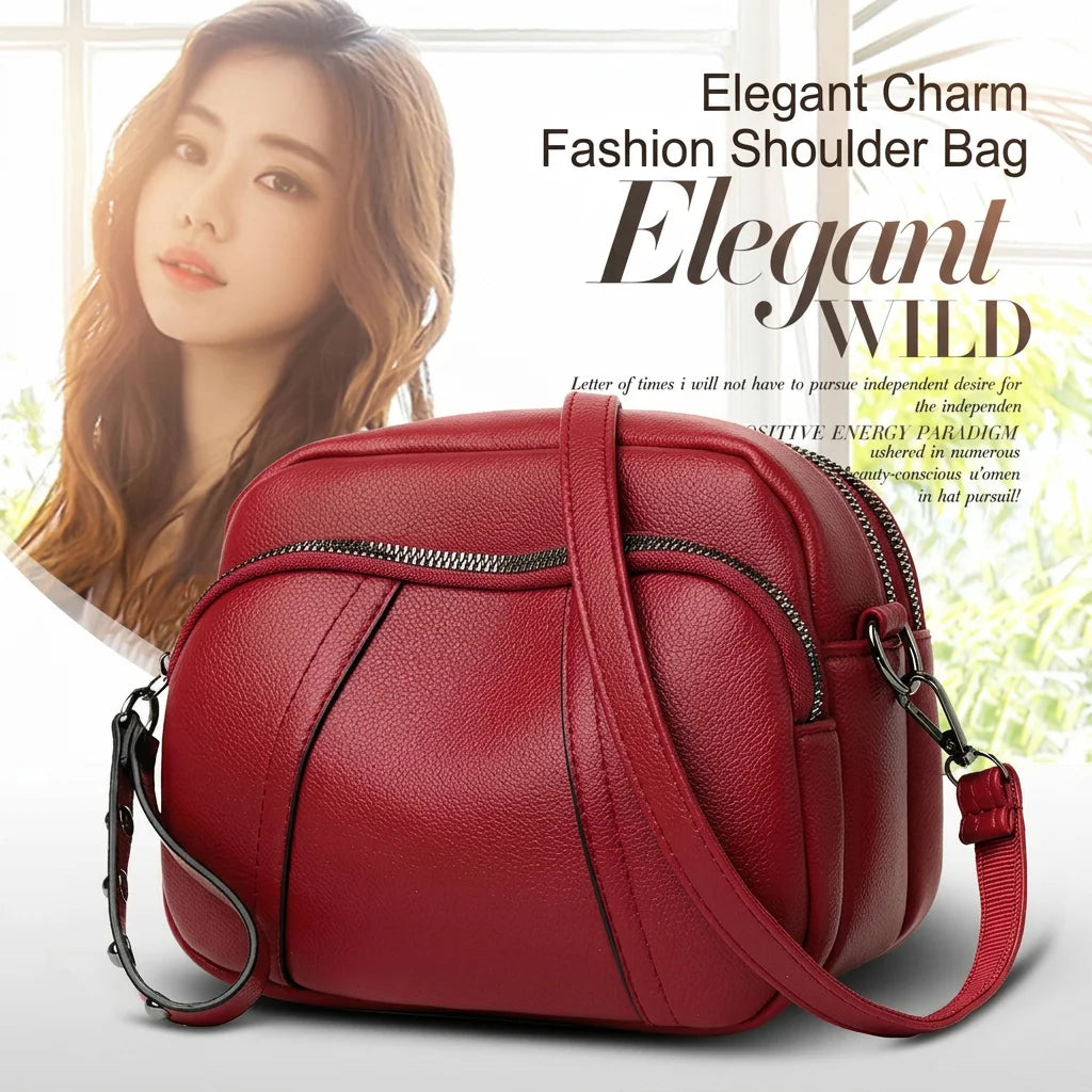 Mini Crossbody Bag Waterproof Adjustable Strap Bag Women'S Shoulder Bag Soft For Casual Outfits Outdoor Activities Commuting