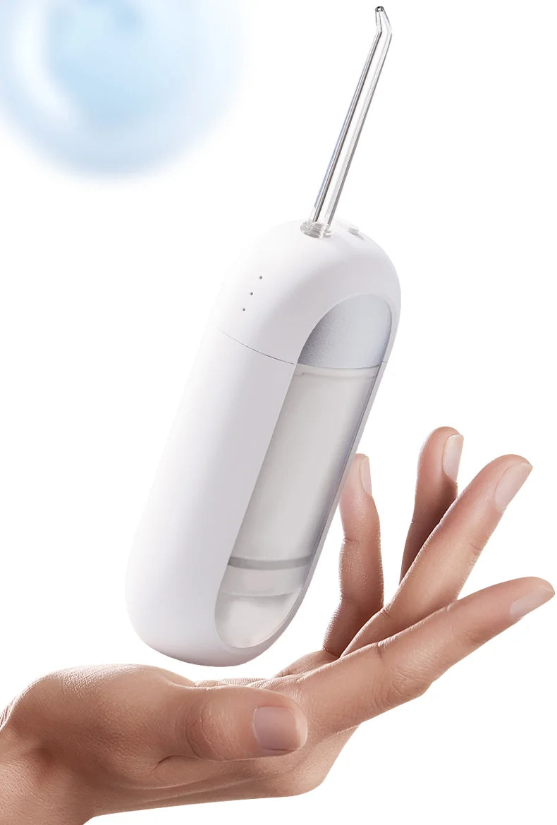 Cepillo de dientes eléctrico portátil con irrigador dental para limpiar los dientes, irrigador bucal doméstico para limpiar los dientes