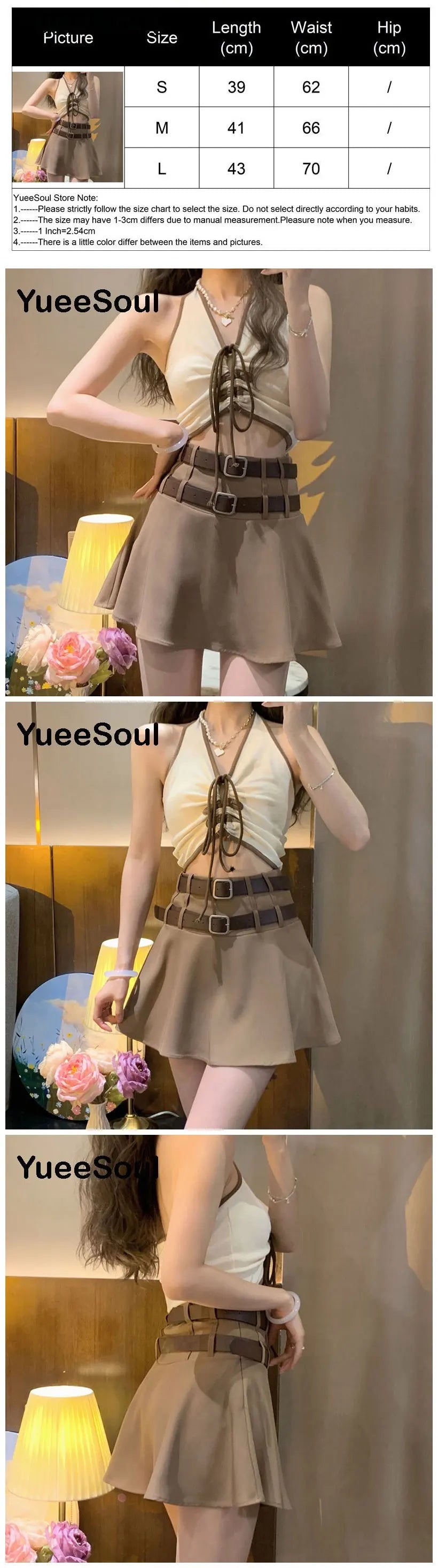 Brown Mini Skirts 2023 New Y2K Vintage High Waist Women Pleated Skirt Chic Sweet Cute Preppy Style Casual 90s E Girl Dance Skirt