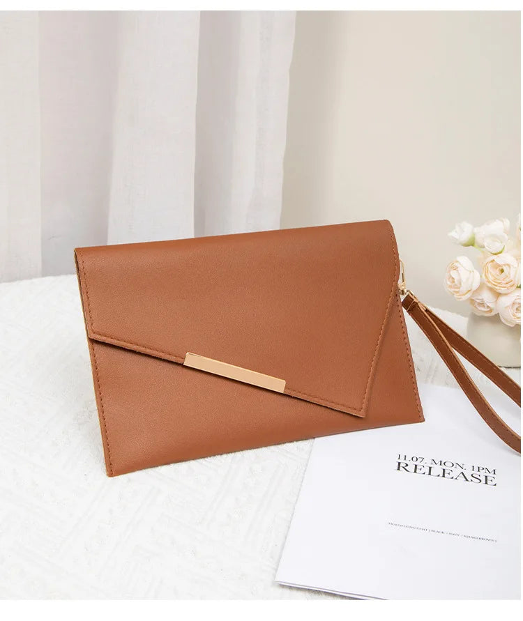 Fashion High-end Women Envelope Bag Luxury Clutch Purse Early Spring New Style All-match Small Bag