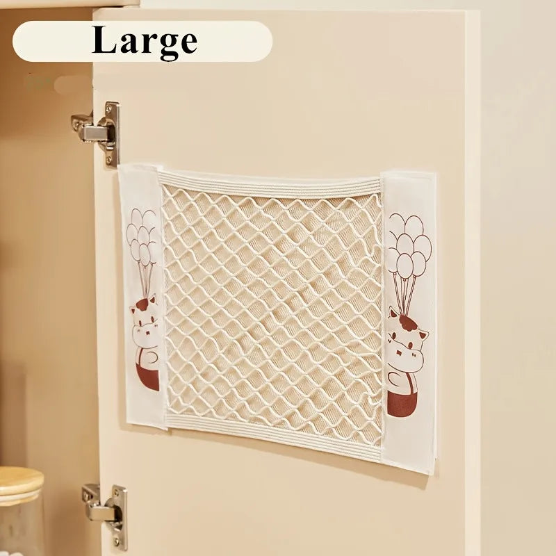 Bolsa de almacenamiento de cocina, bolsa de basura, organizador sin perforaciones, organizador de pared para el hogar, bolsa colgante, almacenamiento de plástico