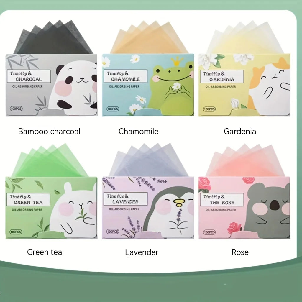 600Pcs/Celebrity-Approved, Perfect for Oily Skin! Refreshing Oil-Control and Pore-Shrinking Blotting Paper for the T-Zone in Summer, Suitable for Oily Skin, Portable Oil-Absorbing Paper with Plant Fragrance, Light Beige Skin