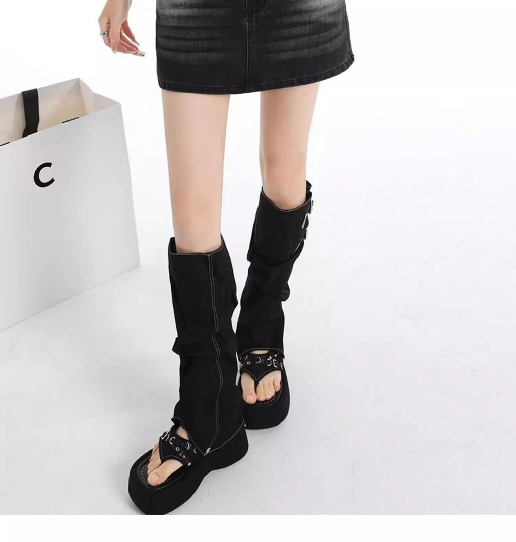 Retro American Washed Slim Fit Denim  Skirt Women Summer Hot Girl High Waist Bodycon Anti Exposure a Line Half Body Skirt