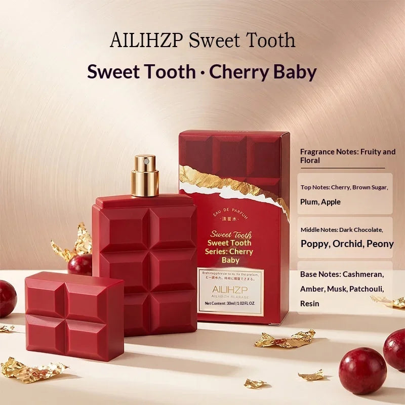 Unisex, long-lasting perfume with a rich floral bouquet and sweet chocolate notes; 75 ml fragrance for women and men lady parfum
