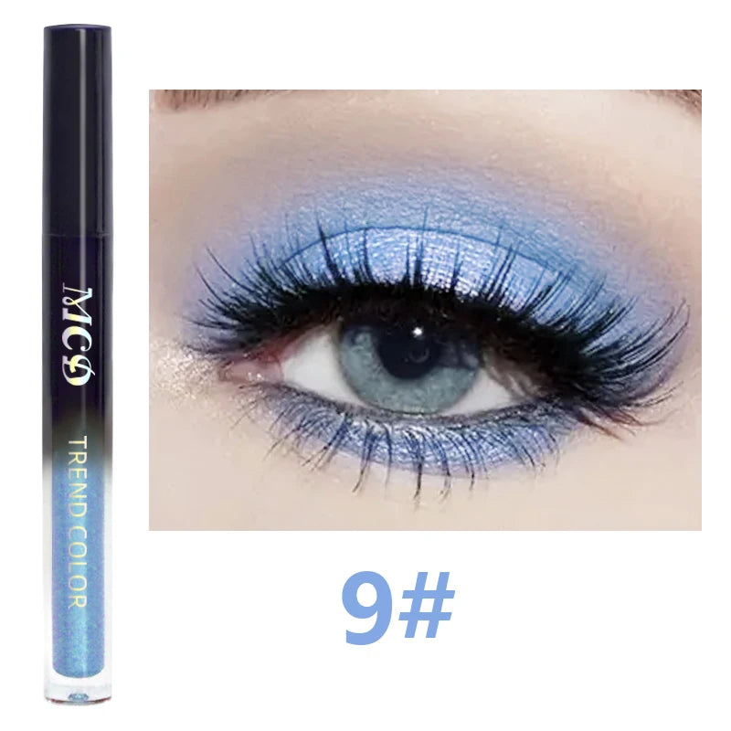 Liquid Eyeshadow Palette 13 Shade Waterproof Smudge Proof High Shine For Glam Lovers All Day Wear