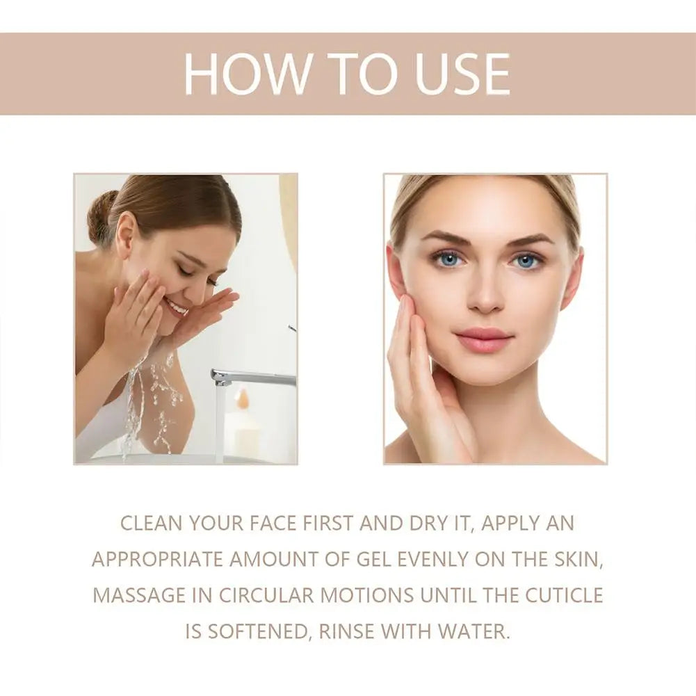 OUHOE Purifying Exfoliating Gel - Pore Refining Face Scrub 50g