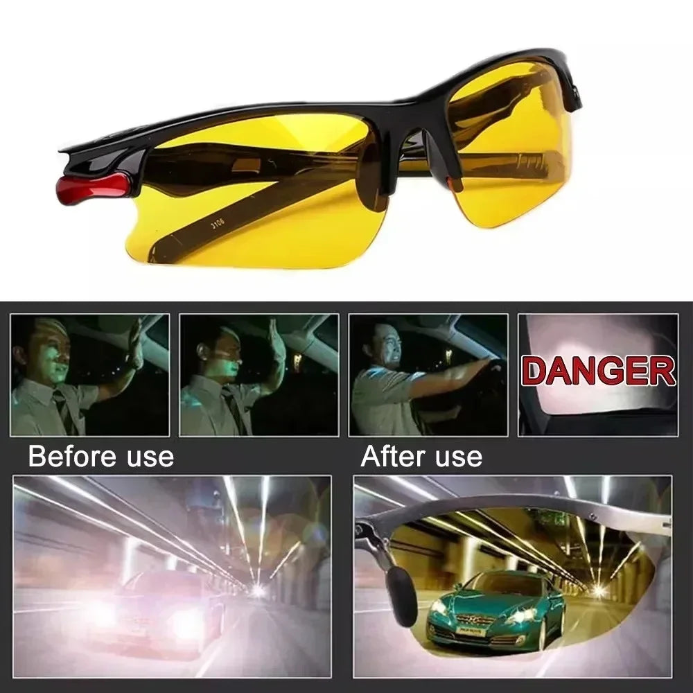 HD Anti-Glare Day and Night Driving Glasses|UV400 protection.