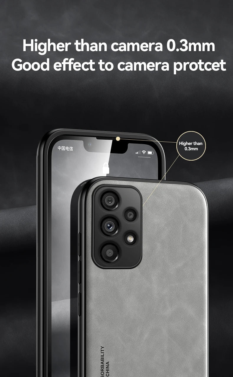 Hidden Iron Plate Magnetic Frosted Leather Phone Case For Xiaomi 17 Pro Max 15T 15 14 14T 13 13T 12 12T 11 11T Pro Back Cover